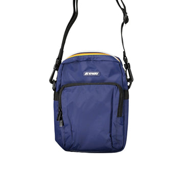 K-WAY Blue Polyamide Men Shoulder Bag