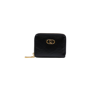 Liu Jo Black Artificial Leather Wallet
