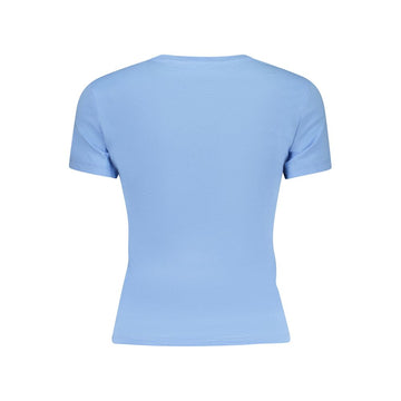 Tommy Hilfiger Blue Cotton Tops & T-Shirt