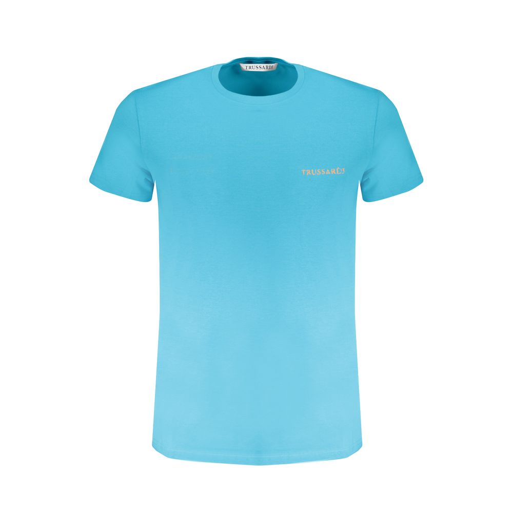 Trussardi Blue Cotton T-Shirt