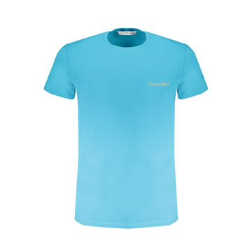 Trussardi Blue Cotton T-Shirt