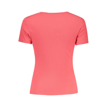Tommy Hilfiger Pink Cotton Tops & T-Shirt