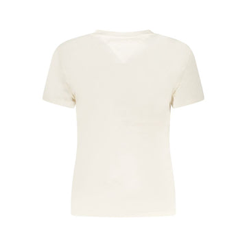 Tommy Hilfiger Beige Cotton Tops & T-Shirt