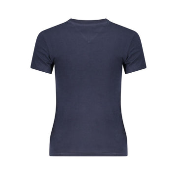 Tommy Hilfiger Blue Cotton Tops & T-Shirt