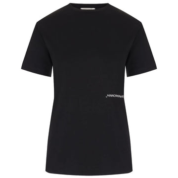 Hinnominate Black Cotton Tops & T-Shirt