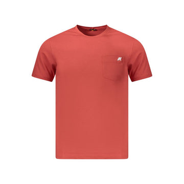K-WAY Red Cotton Men T-Shirt