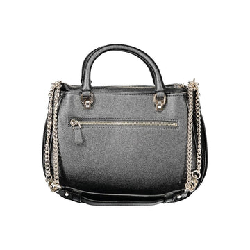 Guess Jeans Black Polyethylene Handbag