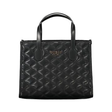 Guess Jeans Black Polyethylene Handbag