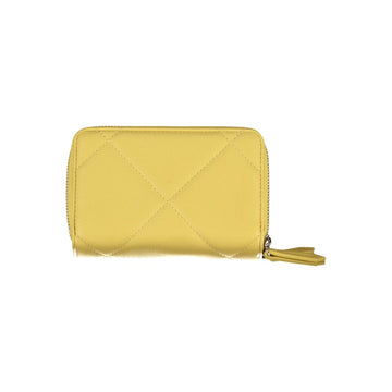 Mario Valentino Yellow Polyethylene Wallet