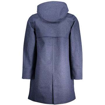 K-WAY Blue Polyester Men's Jacket
