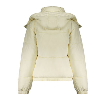 Fila Beige Polyester Jackets & Coat