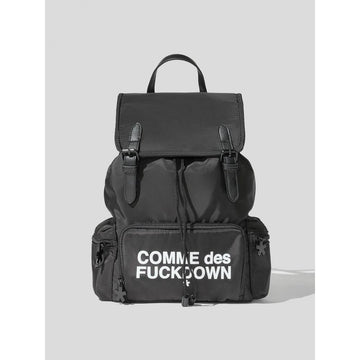 Comme Des Fuckdown Black Nylon Backpack