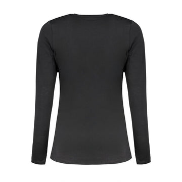 Pepe Jeans Black Cotton Tops & T-Shirt