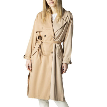 Only Beige Polyester Coat