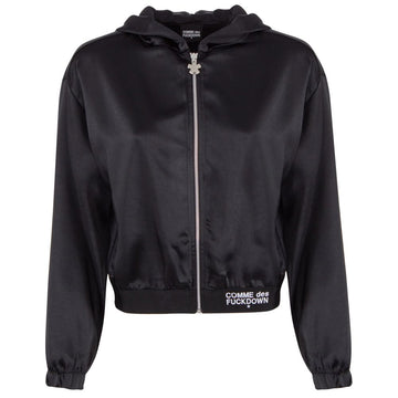 Comme Des Fuckdown Black Polyester Sweater