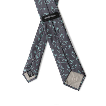 Giorgio Armani Gray Silk Ty
