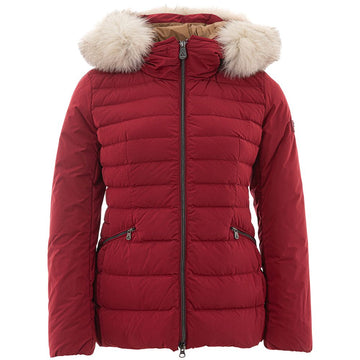 Peuterey Bordeaux Polyester Jackets & Coat