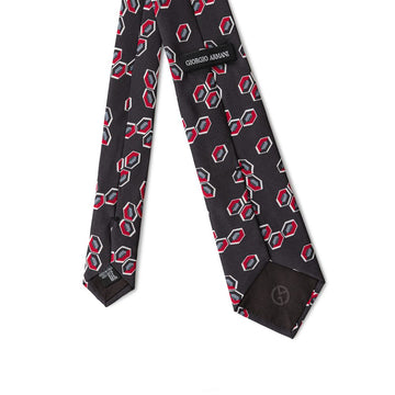 Giorgio Armani Gray Silk Ty