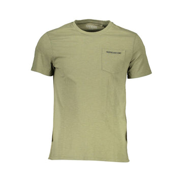 Guess Jeans Green Cotton T-Shirt