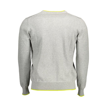 North Sails Gray Cotton Sweater
