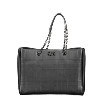 Calvin Klein Black Polyester Handbag