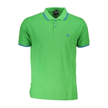 U.S. Grand Polo Green Cotton Polo Shirt