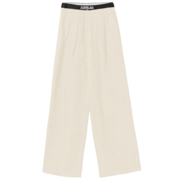 Comme Des Fuckdown Beige Polyester Jeans & Pant