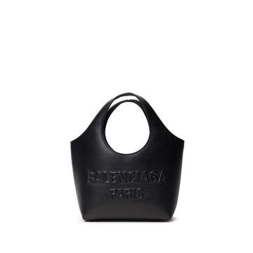 Balenciaga Black Leather Tote Bag