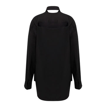 Balenciaga Black Cotton Long