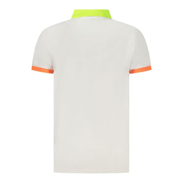 Norway 1963 White Cotton Men Polo Shirt