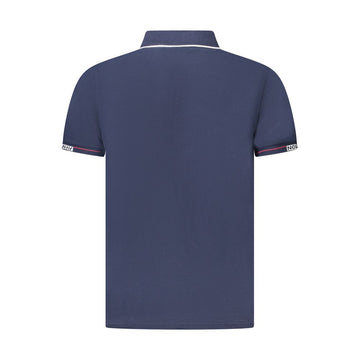 Norway 1963 Blue Cotton Men Polo Shirt
