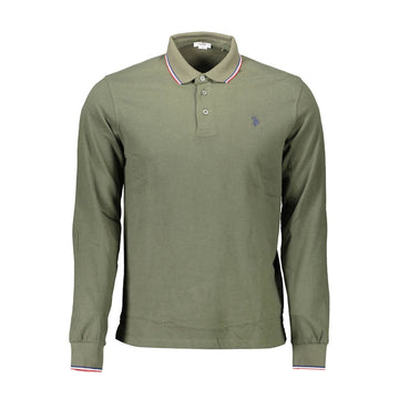 U.S. POLO ASSN. Green Cotton Polo Shirt