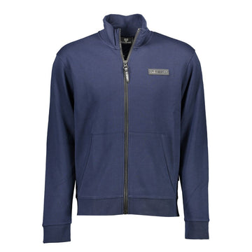 Plein Sport Blue Cotton Sweater