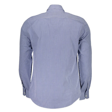 Harmont & Blaine Blue Cotton Shirt