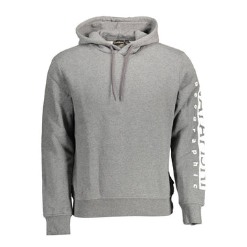Napapijri Gray Cotton Sweater