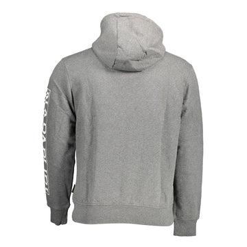 Napapijri Gray Cotton Sweater