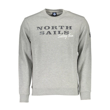 North Sails Gray Cotton Sweater