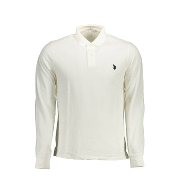 U.S. POLO ASSN. White Cotton Polo Shirt