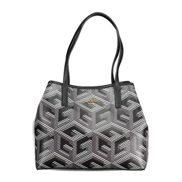 Guess Jeans Black Polyethylene Handbag