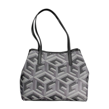 Guess Jeans Black Polyethylene Handbag