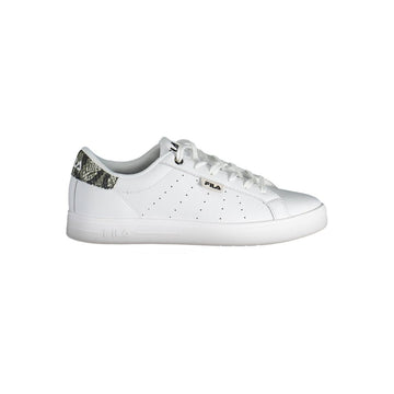 Fila White Polyester Sneaker