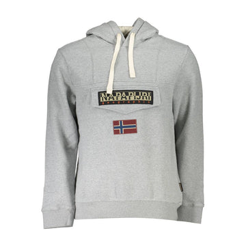 Napapijri Gray Cotton Sweater