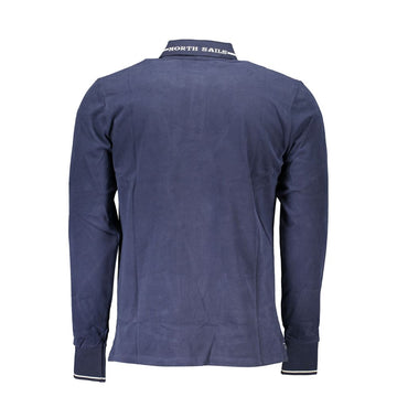 North Sails Blue Cotton Polo Shirt