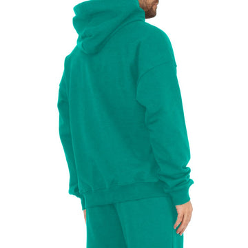 Comme Des Fuckdown Green Cotton Sweater