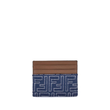 Fendi Denim Card Holder