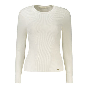 Guess Jeans White Viscose Sweater