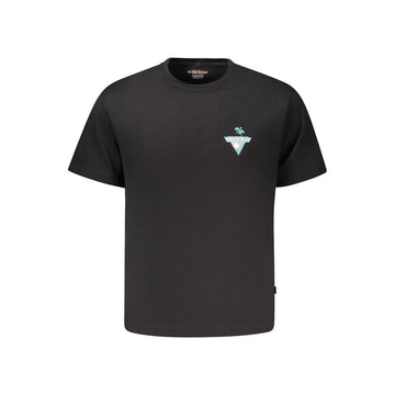 Guess Jeans Black Cotton T-Shirt
