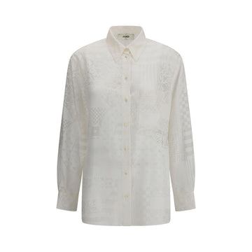 Fendi Patchwork devo Shirt