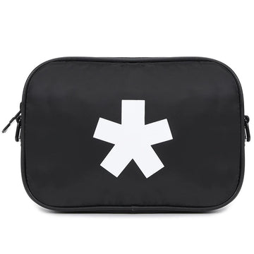 Comme Des Fuckdown Black Polyester Crossbody Bag