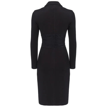 PINKO Black Viscose Dress